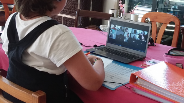 Planalto - Ensino à distância: olhar de uma aluna do 5º Ano