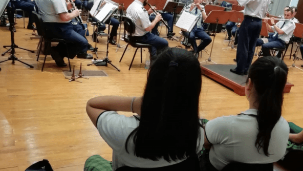 Planalto - Visita de Estudo à Banda de Musica da Força Aérea