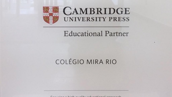 Planalto - Cambridge University Press Educational Partner- Colégio Mira Rio